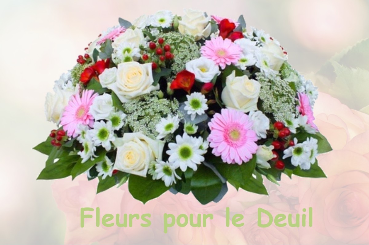 fleurs deuil MIMIZAN